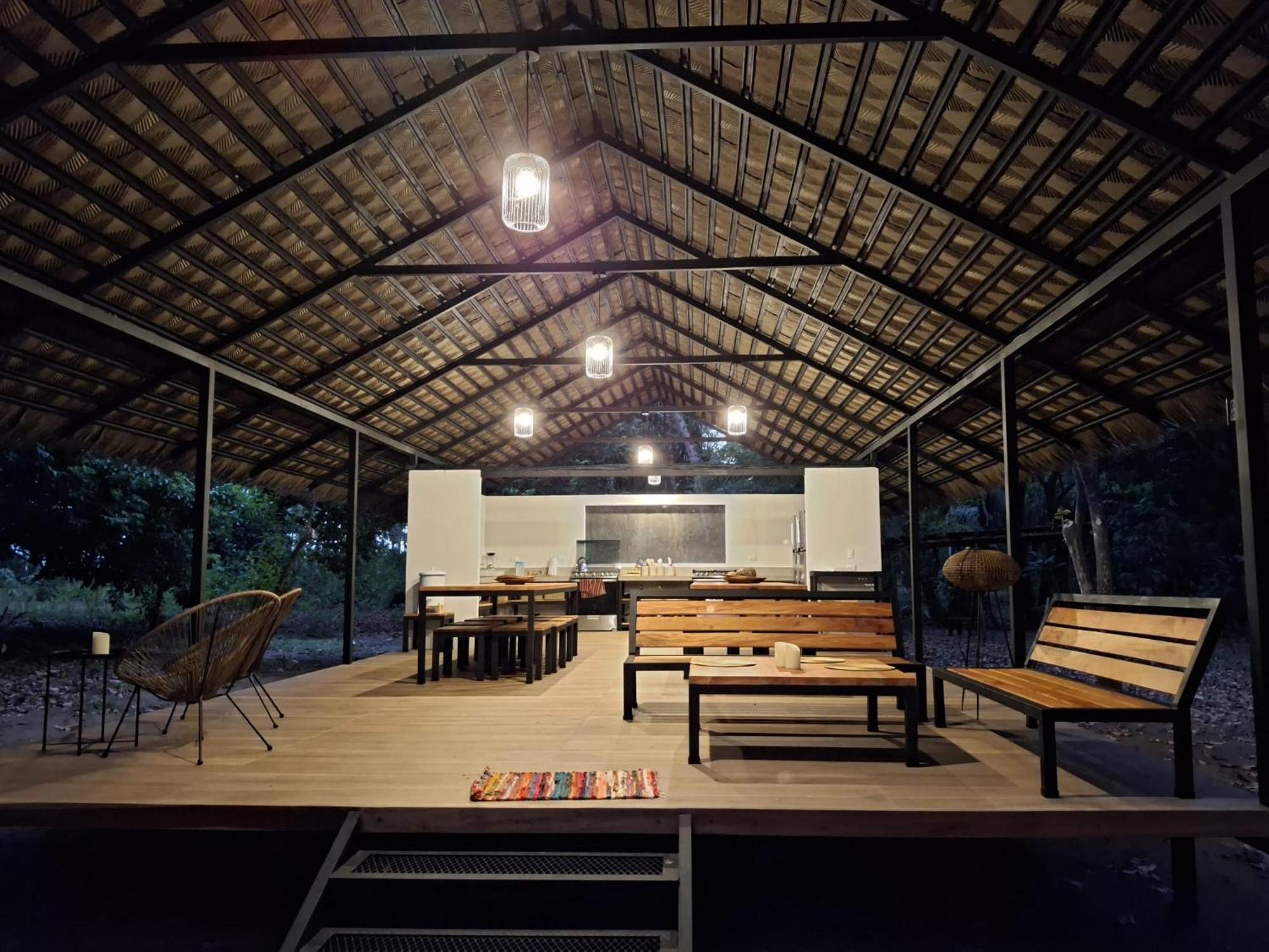 Four Monkeys Eco Lodge - Jungle & Beach Cabo Matapalo Экстерьер фото